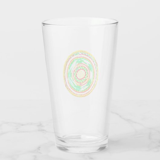 Stil und Design von Glas Tumblers (Rückseite)