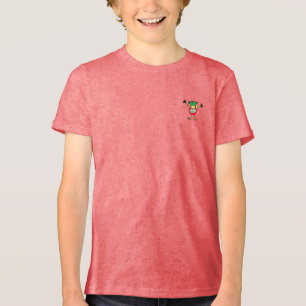 Stil und Design von T - Shirt-Jungs Tri-Blend Shirt
