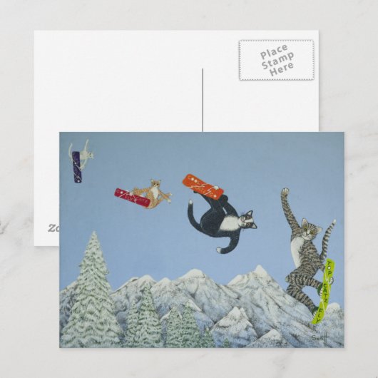 Stil und Fähigkeit Postkarte (Vorne/Hinten)