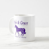Stil und Grace Missouri Fox Trotter Thing Kaffeetasse (Vorderseite Links)