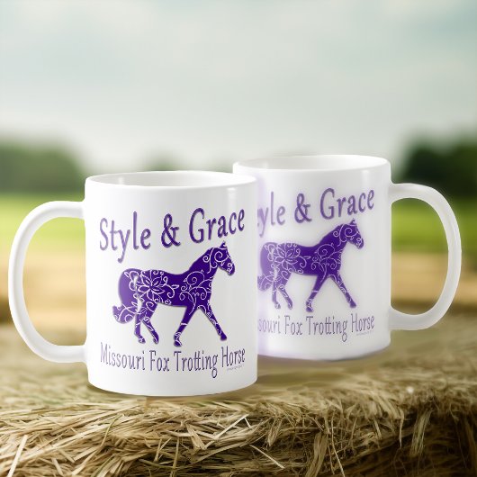 Stil und Grace Missouri Fox Trotter Thing Kaffeetasse