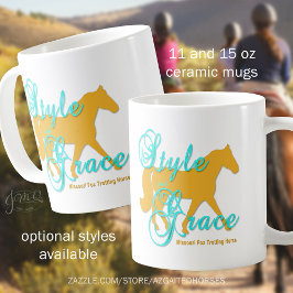 Stil und Grace Missouri Fox Trotting Horse Kaffeetasse