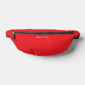 Stil und Pflege Rot Bauchtasche (Ablage )