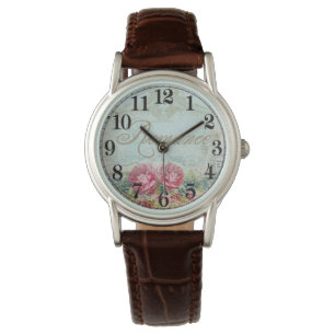 Stil: Weiblicher Kristall von Frauen Armbanduhr
