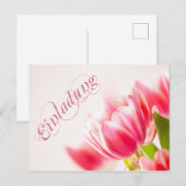Stilbinfrage für Lieben Postkarte (Vorne/Hinten)