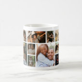 Stilelle Freundin 15 Foto-Collage Kaffeetasse (Mittel)