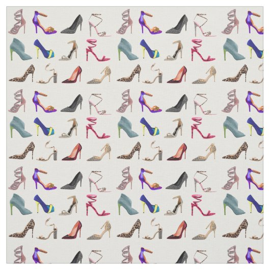 Stilett-Absatz-Collage Stoff (Muster)