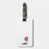 Stilett-Schuh-Kunst-Gepäckanhänger Gepäckanhänger (Rückseite vertikal)