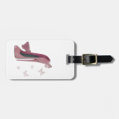 Stilett-Schuh-Kunst-Gepäckanhänger Gepäckanhänger (Vorderseite horizontal)