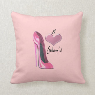 Stilett-Schuh-Kunst-Kissen Kissen