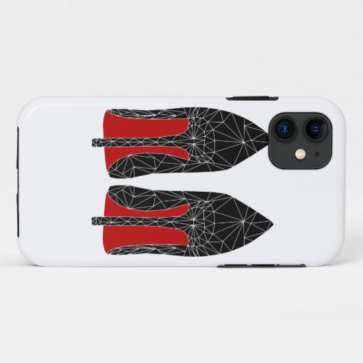 STILETTE Maschen-Dreieckart Case-Mate iPhone Hülle (Rückseite (Horizontal))