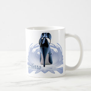 Stiletto auf einem Sockel Kaffeetasse