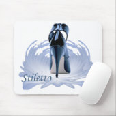 Stiletto auf einem Sockel Mousepad (Mit Mouse)
