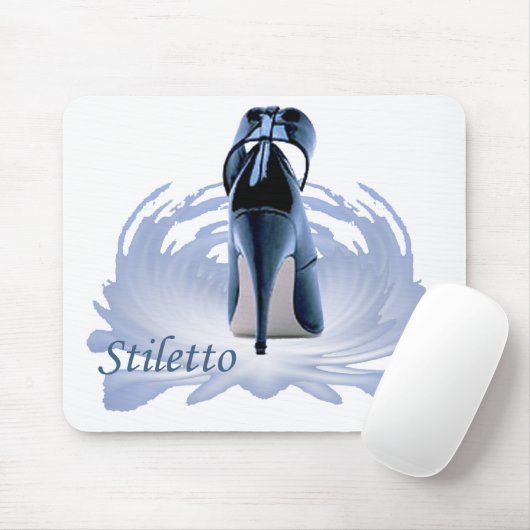 Stiletto auf einem Sockel Mousepad (Mit Mouse)