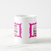 Stiletto Blades im Rahmen Kaffeetasse (Mittel)