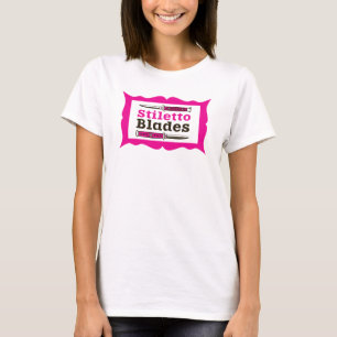 Stiletto Blades im Rahmen T-Shirt