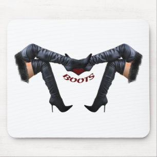 Stiletto Boot Art Mousepad