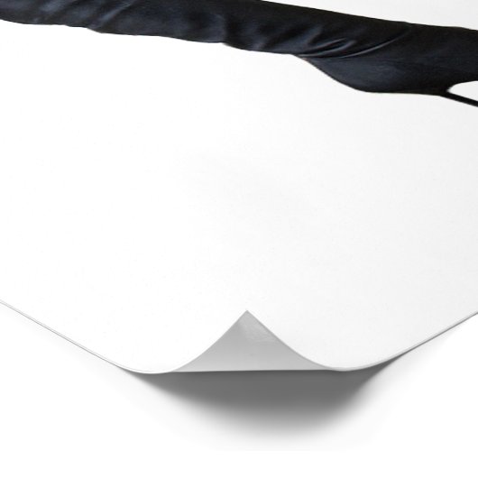 Stiletto Boot Art Poster (Ecke)