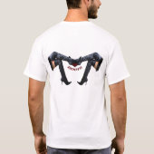 Stiletto Boot Art T-Shirt (Rückseite)
