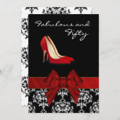 Stiletto Custom Invitation Einladung (Vorne/Hinten)