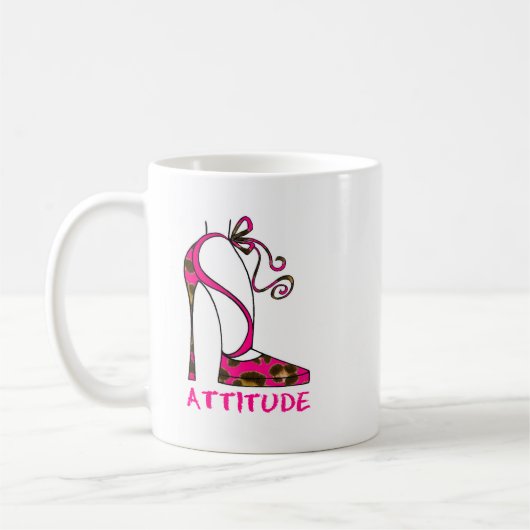 Stiletto Gang Mitglied - BACK OFF! Kaffeetasse (Links)