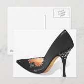 Stiletto Postkarte (Vorne/Hinten)