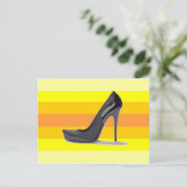 Stiletto Pride Postkarte (Stehend Vorderseite)