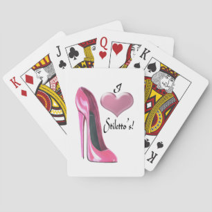 Stiletto Shoe Art Playing Card Decks Spielkarten