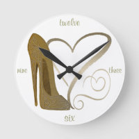 Stiletto Shoe Art Uhren