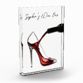 Stiletto und Wine Wine Bar Fotoblock (Links)