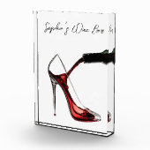 Stiletto und Wine Wine Bar Fotoblock (Rechts)