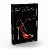 Stiletto und Wine Wine Bar Fotoblock (Links)