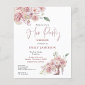 Stiletto Weekend Hen Party Einladung (Vorderseite)