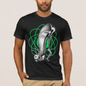 Stilettoid™/Green Atom T-Shirt (Vorderseite)