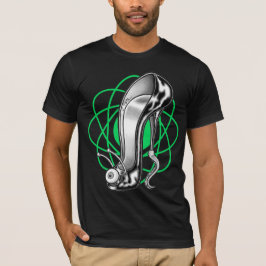 Stilettoid™/Green Atom T-Shirt