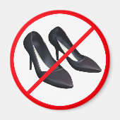 Stilettos Forbidden! Magnet (Vorne)