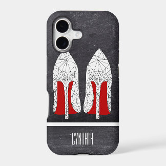 STILETTOS Mesh-Dreieck-Stil in Schultafel-Optik