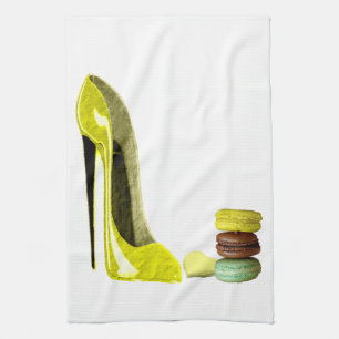 Stilettschuh-Kunst-Geschirrtücher Geschirrtuch