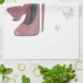 Stilettschuh-Kunst-Geschirrtücher Küchentuch (Gefaltet)