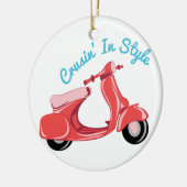 Stilfahrt Keramik Ornament (Links)