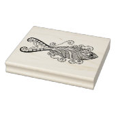 Stilfisch Gummistempel (Stempel)