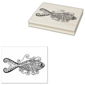Stilfisch Gummistempel (Stempel)