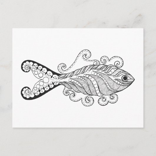 Stilfisch Postkarte (Vorderseite)
