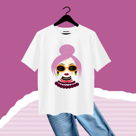 Stilfrau Große Größe T-Shirt
