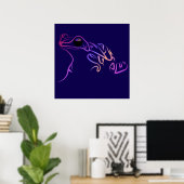 Stilfrosch Poster (Heimbüro)