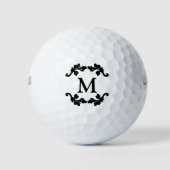 Stilftige, gürtliche Monogramm Golfball (Vorderseite)
