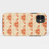 Stilftiger Deko-Schmetterling - Mandarine Case-Mate iPhone Hülle (Rückseite (Horizontal))