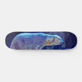 Stilftiger Polarbär Skateboard (Horizontal)