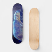 Stilftiger Polarbär Skateboard (Vorderseite)
