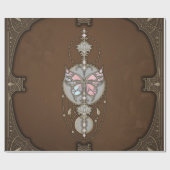 Stilftiger Schmetterling Geschenkpapier (Flach)